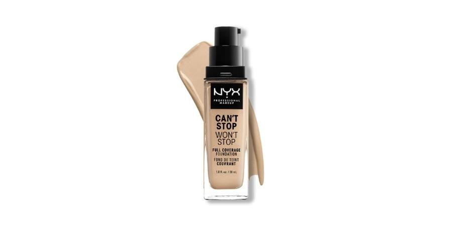 foundation NYX Cosmetics Cant Stop