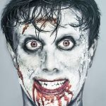 Zombie makeup