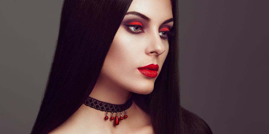 maquillaje de vampiro casero